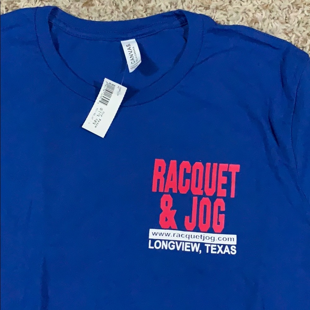 Racquet and Jog shirt